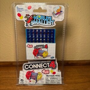 Worlds Smallest Connect‎ 4 Game New